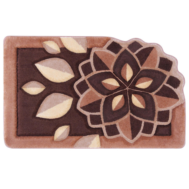 پادری فرشی زرباف مدل میخک سایز 50x80