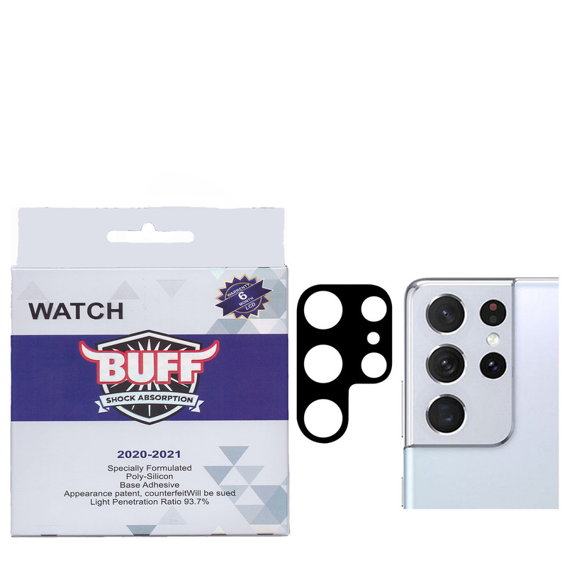 محافظ لنز دوربین بوف مدل 3DPro-G مناسب برای گوشی موبایل سامسونگ Galaxy S22 Ultra