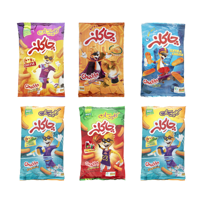 اسنک چاکلز - 30 گرم مجموعه 6 عددی