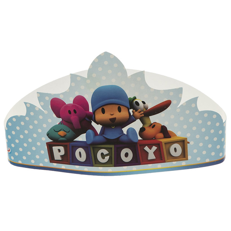تاج تولد مدل Pocoyo بسته 6 عددی