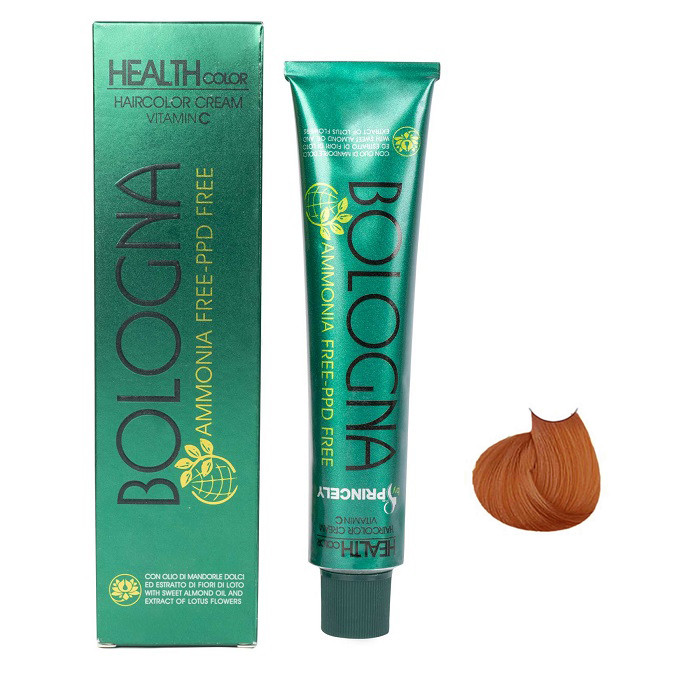 رنگ مو بلونیا شماره 7.43 حجم 100 میلی لیتر رنگ بلوند برنز