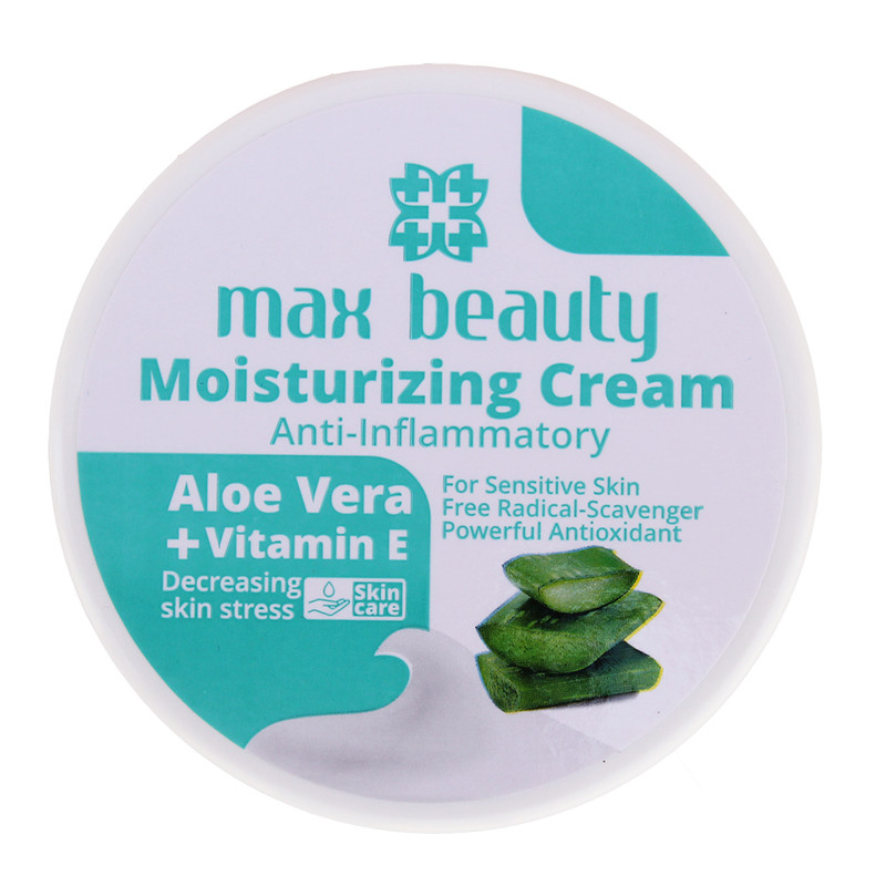 کرم مرطوب کننده مکس بیوتی مدل آلوئه ورا حجم 250 میلی لیتر