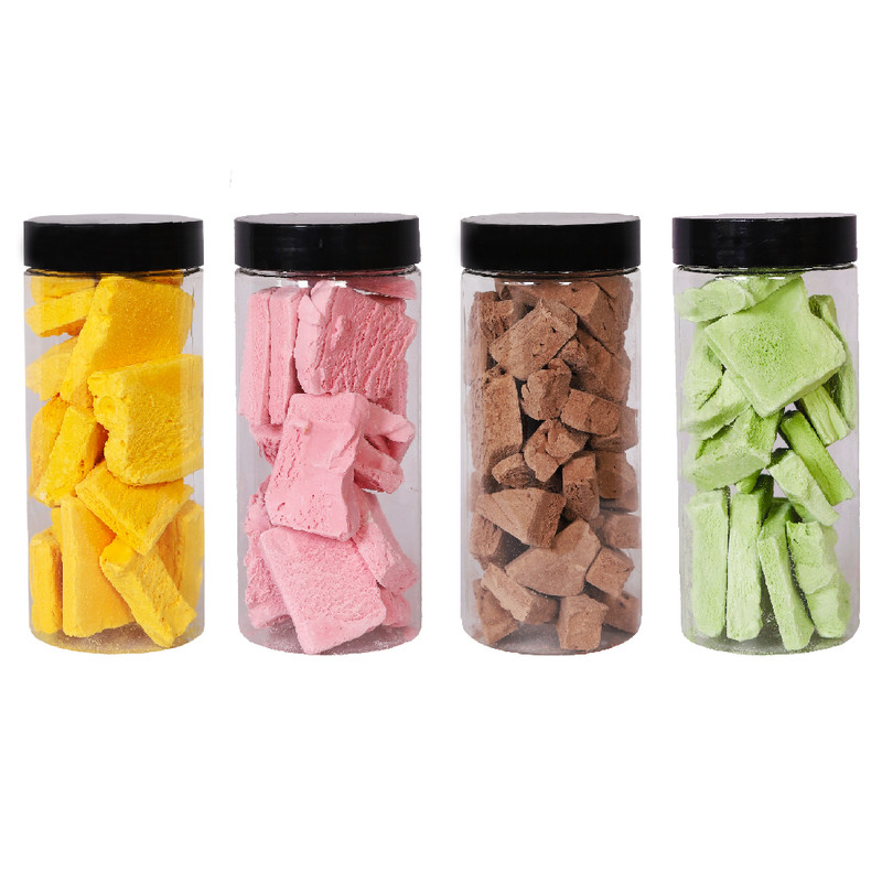 خرید و قیمت بستنی خشک 4 طعم طالبی ، شکلاتی ، توت فرنگی ، انبه عطاری مجذوبی بسته 4 عددی