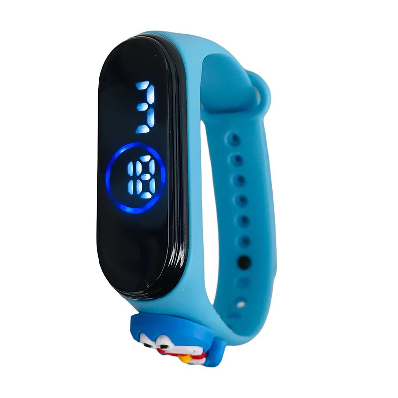 ساعت مچی دیجیتال مدل بند سیلیکونی دورایمون