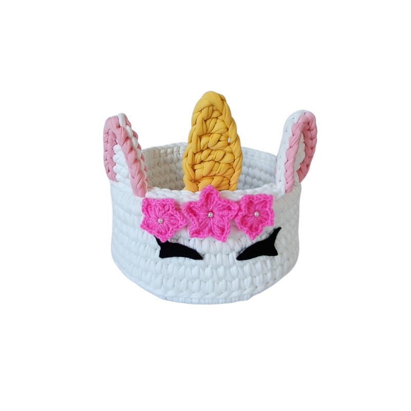 سبد قلاب بافی تریکو طرح تک شاخ کد 80067