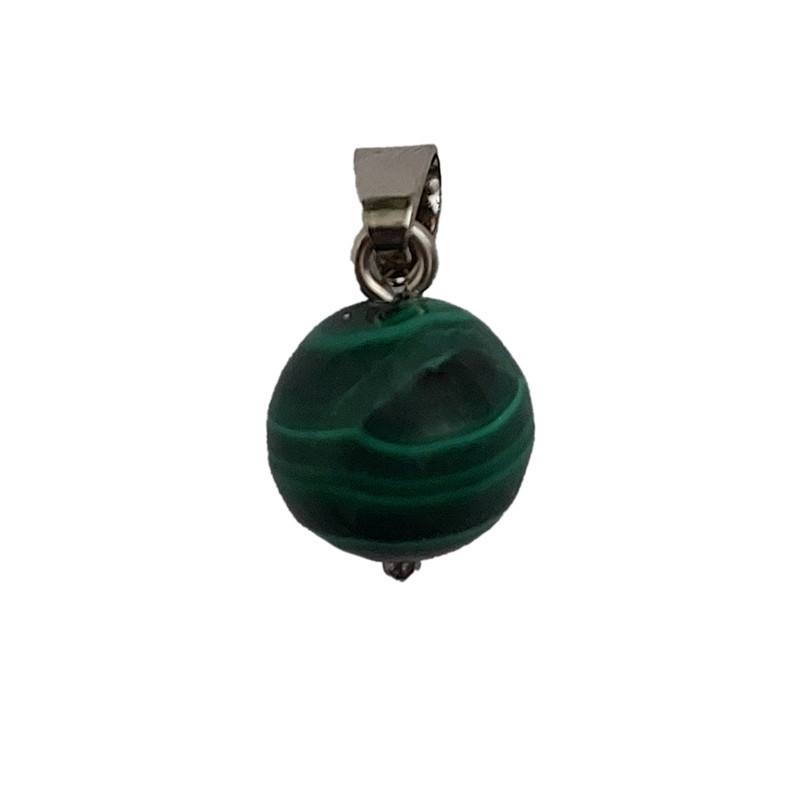 آویز گردنبند زنانه مدل مالاکیت کد 1-110