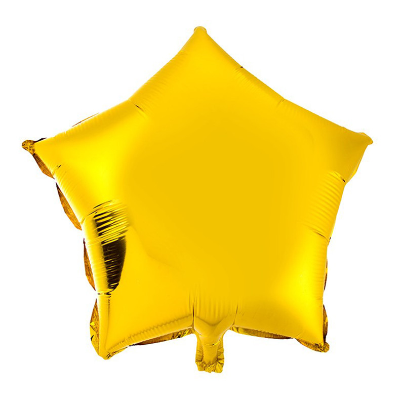 بادکنک فویلی مدل Star بسته 10 عددی