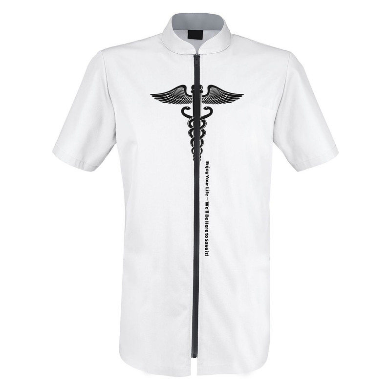 خرید و قیمت روپوش پزشکی مدل life01