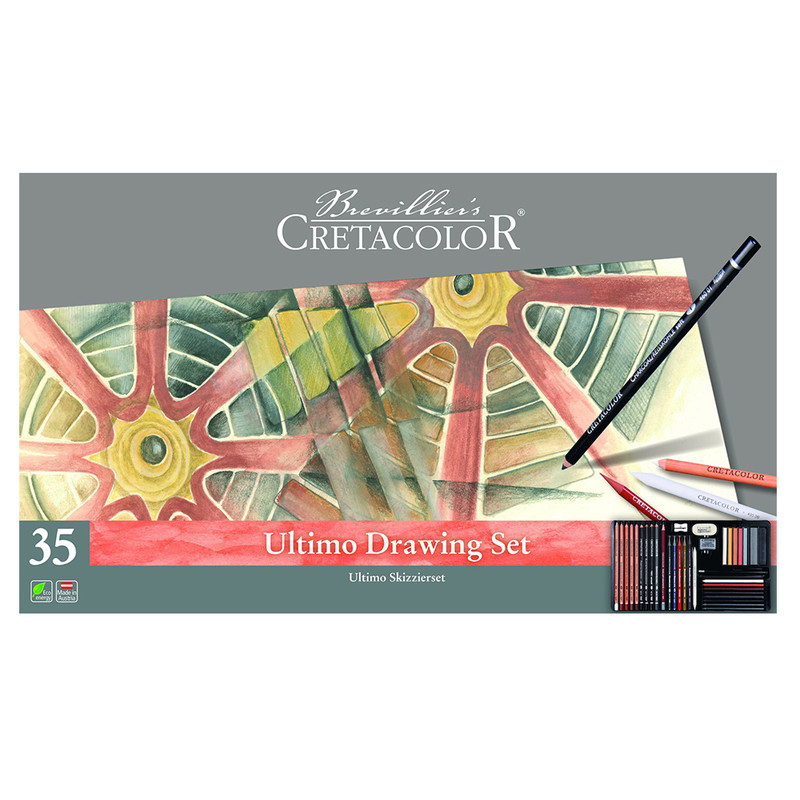 مداد کرتاکالر مدل Drawing set کد 85219 بسته 35 عددی