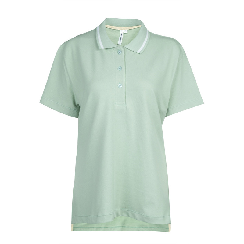 پولوشرت آستین کوتاه زنانه جوتی جینز مدل بیسیک کد 1551511 رنگ سبز روشن