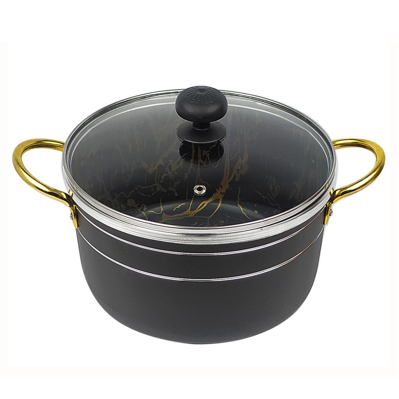 قابلمه ظرف سازان اسدیان مدل ماربل سایز 24