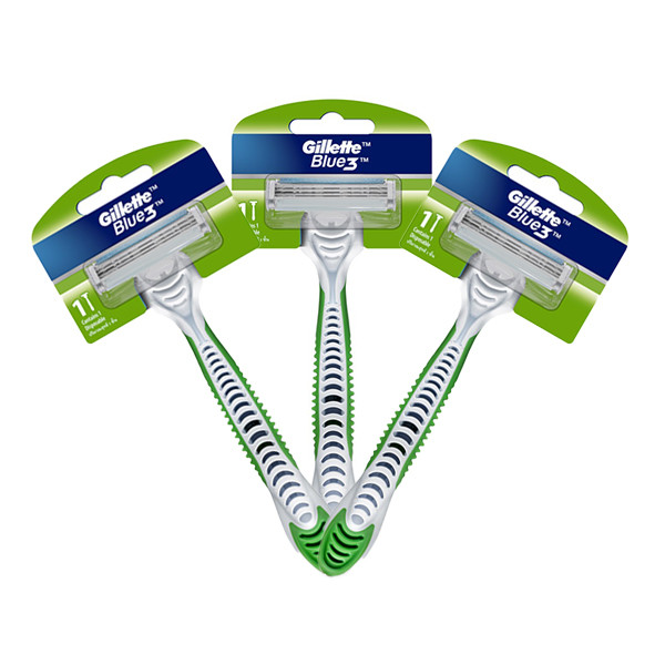 خودتراش ژیلت مدل Blue 3 بسته 3 عددی