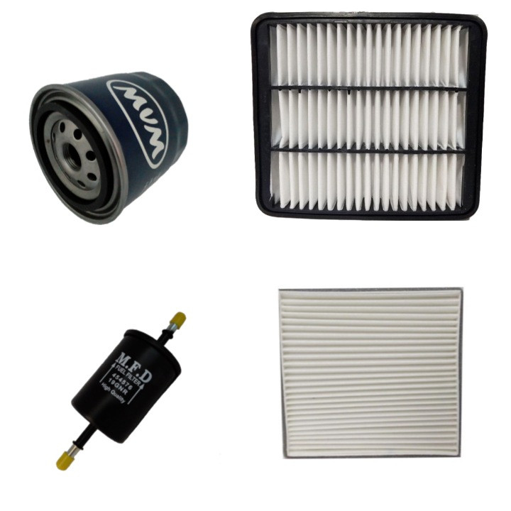 فیلتر روغن مدل 23 مناسب برای ام وی ام X33 همراه فیلتر کابین و فیلتر هوا و فیلتر بنزین