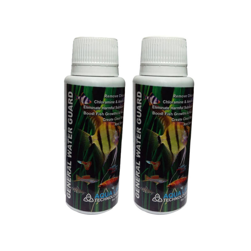 محلول محافط آب آکواریوم مدل GWG120 حجم 100 میلی لیتر بسته 2 عددی