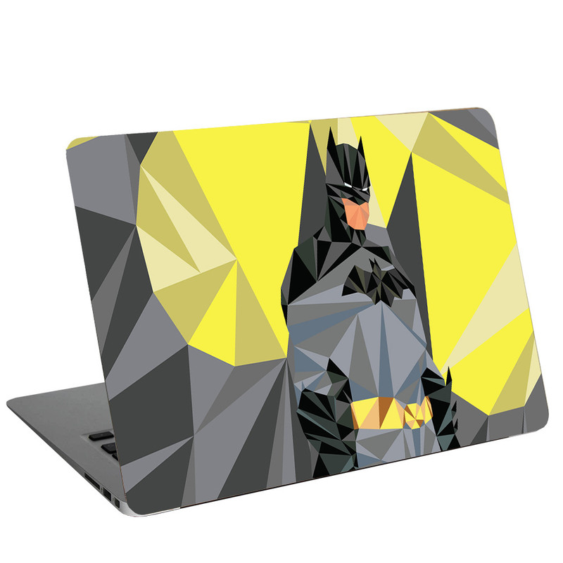 استیکر لپ تاپ طرح Batman Lowpolyکد C-32مناسب برای لپ تاپ 15.6 اینچ