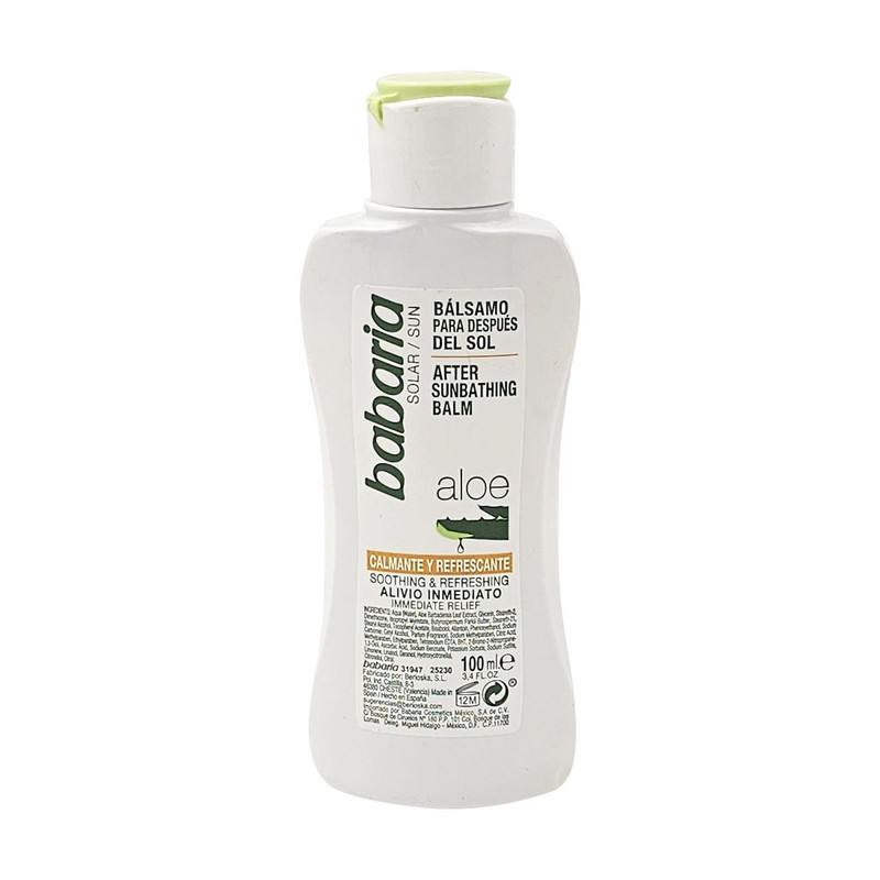 خرید و قیمت کرم بعد از آفتاب باباریا مدل آلوئه ورا حجم 100 میلی لیتر