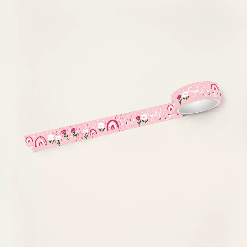 چسب نواری مریخ مدل واشی smile عرض 1.5 سانتی متر