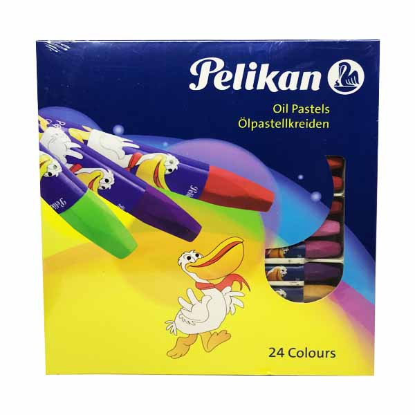 خرید و قیمت مداد شمعی ۲۴ رنگ پلیکان مدل ۸۳۲۳