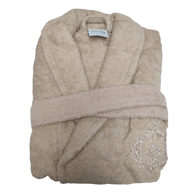 خرید و قیمت حوله پالتویی کارجا هوم مدل Asorti Nakisli سایز 50x30 سانتی متر