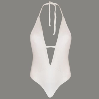 بادی زنانه زافول مدل کبریتی کد 3900 رنگ سفید