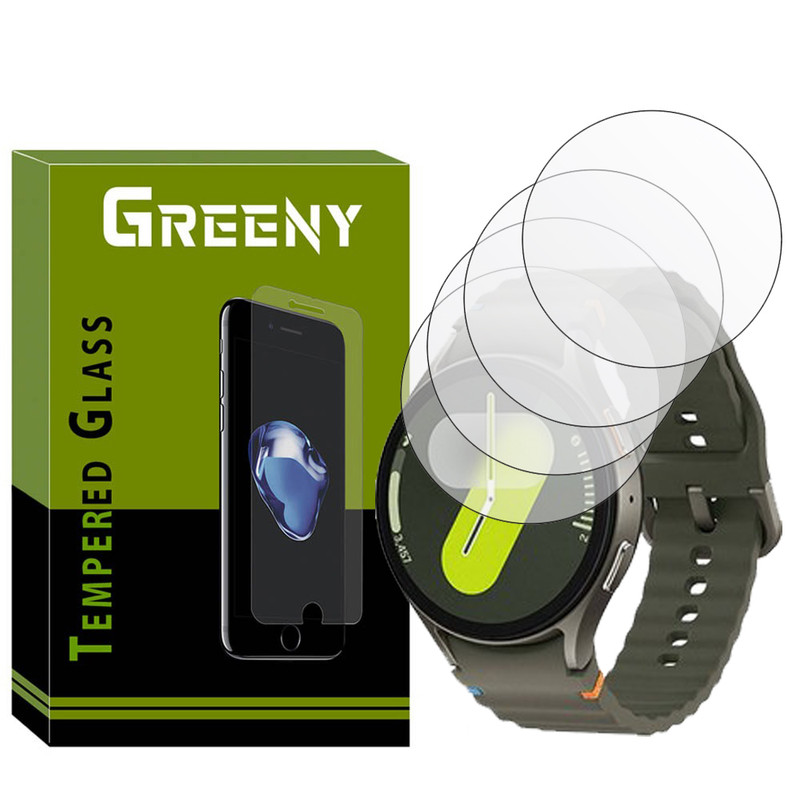 خرید و قیمت محافظ صفحه نمایش گرینی مدل GR-GL مناسب برای ساعت هوشمند سامسونگ Galaxy watch 7 44mm بسته چهار عددی