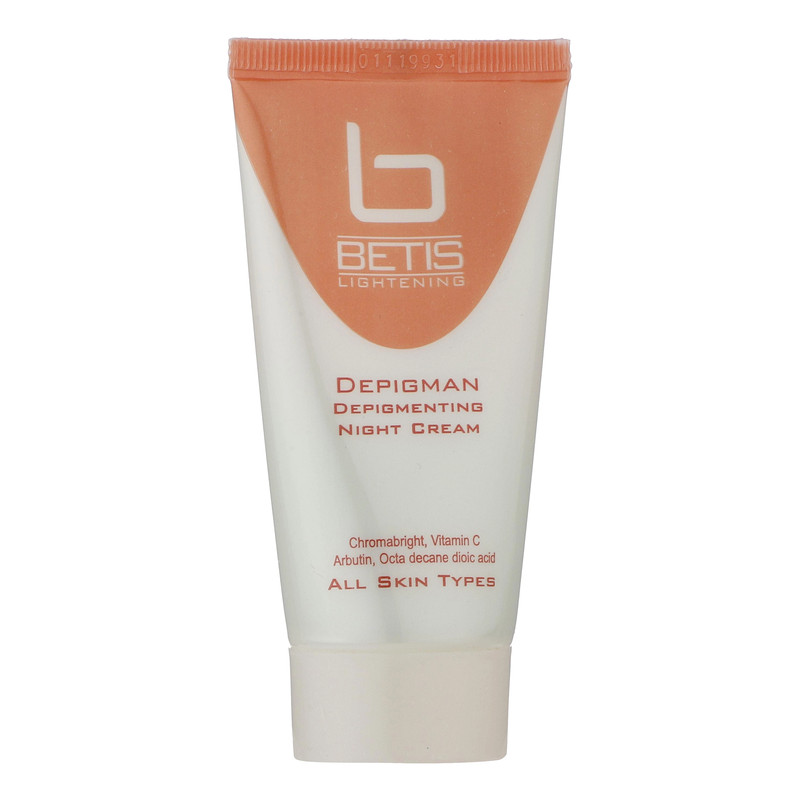 خرید و قیمت کرم روشن کننده شب بتيس فارما مدل Depigman مناسب انواع پوست حجم 45 ميلی ليتر