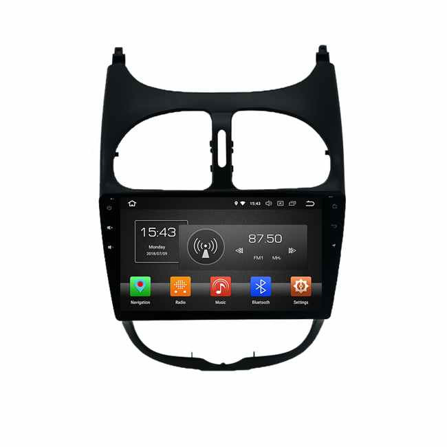 پخش کننده تصویری خودرو اینفینیتی مدل -a 80 مناسب برای پژو 206