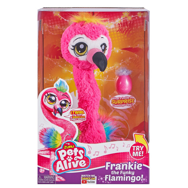 عروسک زورو مدل فلامینگوی فرانکی ارتفاع 34 سانتی متر