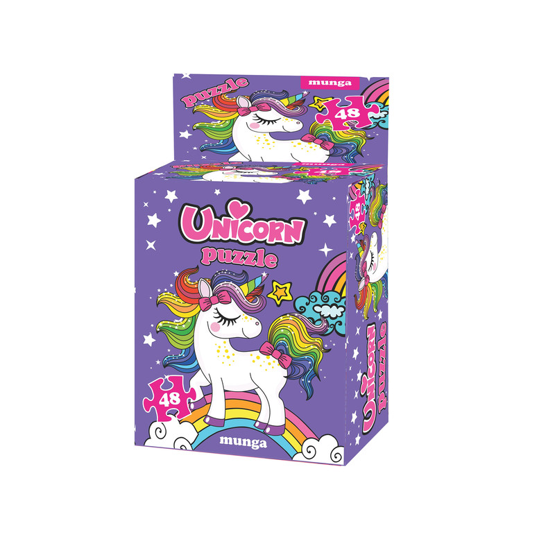 پازل 48 تکه مونگا طرح اسب تکشاخ