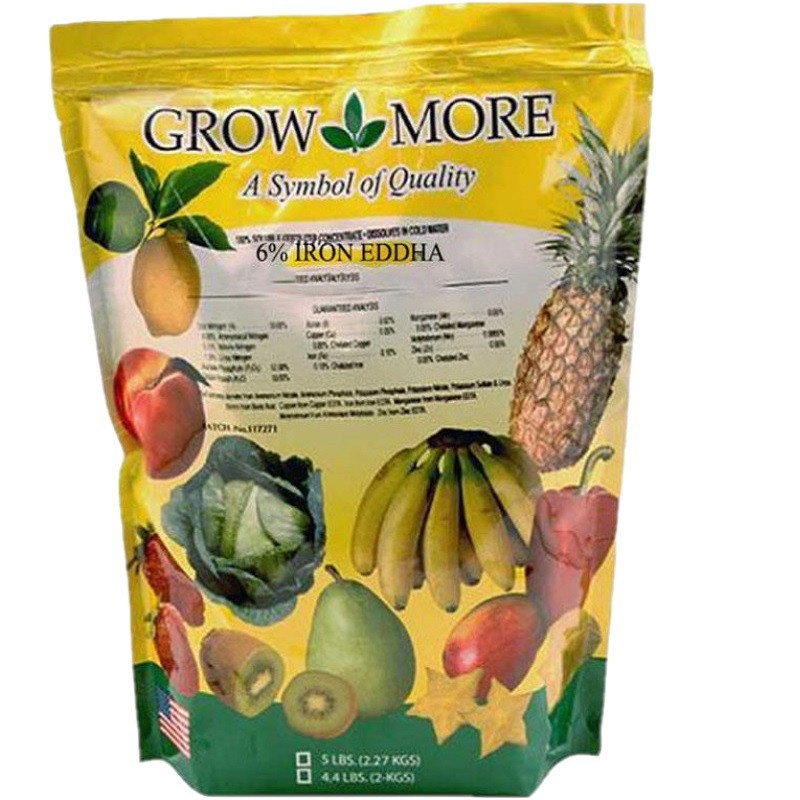 کود آهن گرومور مدل 6%Grow More وزن 1 کیلوگرم