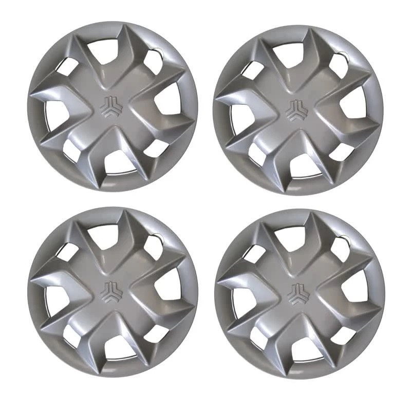 قالپاق چرخ مدل MHD طرح ساینا سایز 13 اینچ مناسب برای پراید بسته 4 عددی