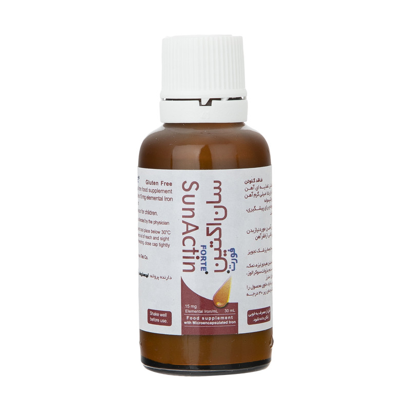 خرید و قیمت قطره آهن سان اکتین فورت ایده داروطب -30 میلی لیتر