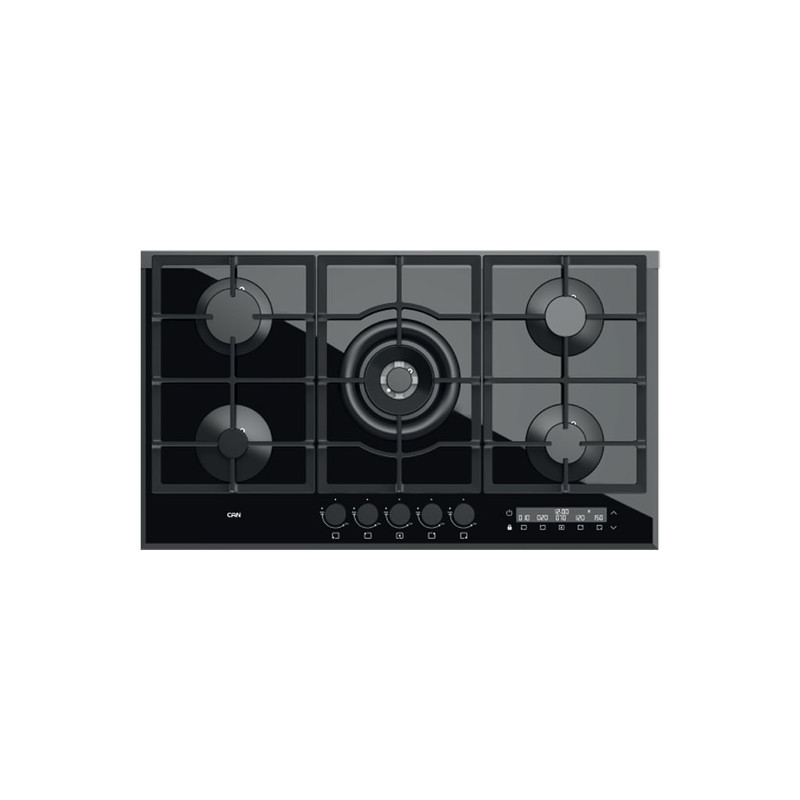 خرید و قیمت اجاق گاز صفحه ای 5 شعله کن مدل GBM502