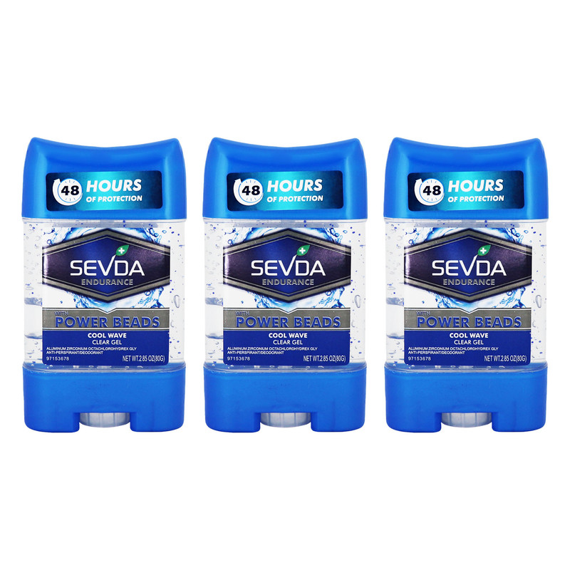 ژل شفاف ضد تعریق سودا مدل Endurance وزن 80 گرم مجموعه 3 عددی