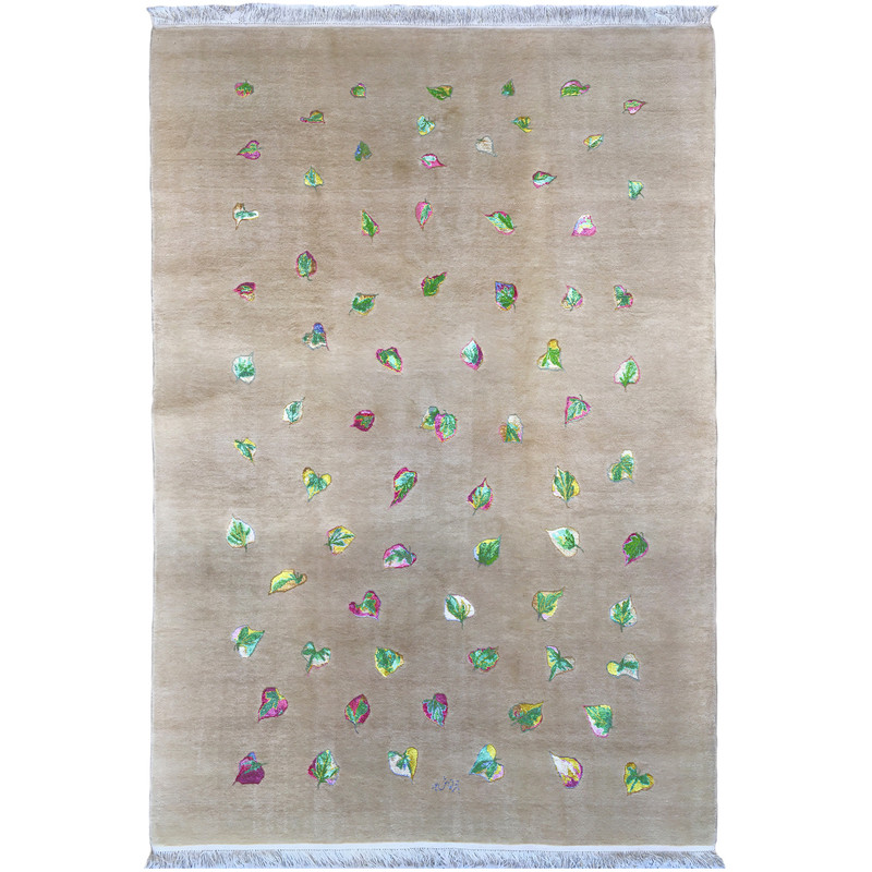 فرش دستبافت 5 متری نقاش پور طرح زمرد