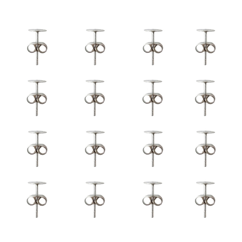 میخ گوشواره نمدیکا کد SilK16 بسته ۱۶ عددی