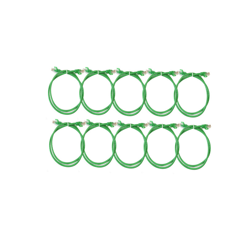 پچ کورد Cat6 دیتا لنــد مدل DLPC6U05GR بسته 10 عددی