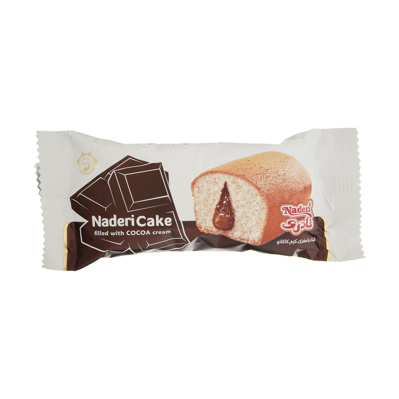 کیک مغزدار با طعم کاکائو نادری - 60 گرم