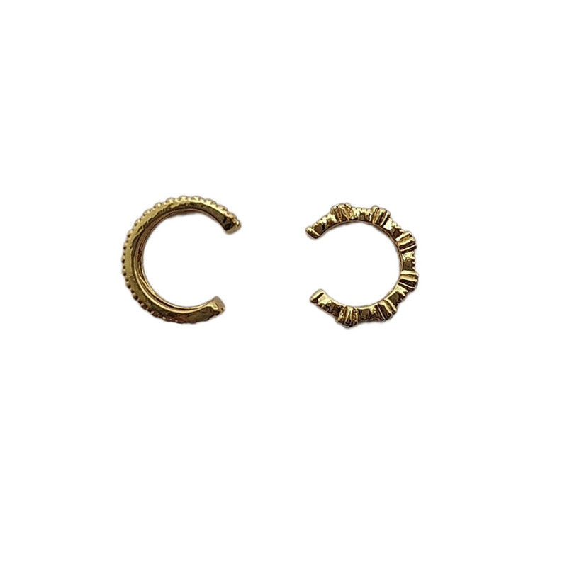 پیرسینگ گوش زنانه سیکس مدل نگینی کد H83 مجموعه 2 عددی