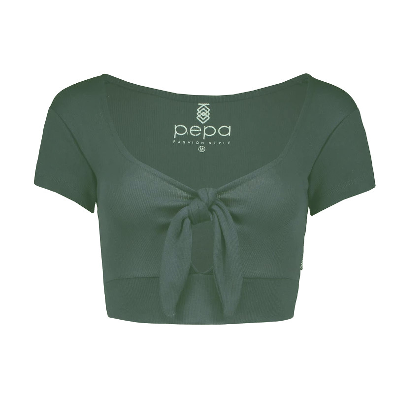 خرید و قیمت کراپتاپ زنانه پپا مدل BowBow رنگ سبز