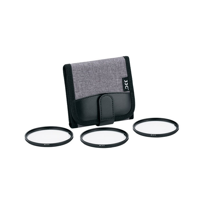 فیلتر لنز جی جی سی مدل F-STAR52K بسته 3 عددی به همراه کیف نگهدارنده