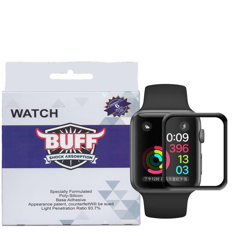 محافظ صفحه نمایش بوف مدل 5D-Flexible-G مناسب برای اپل واچ 42 میلی متری