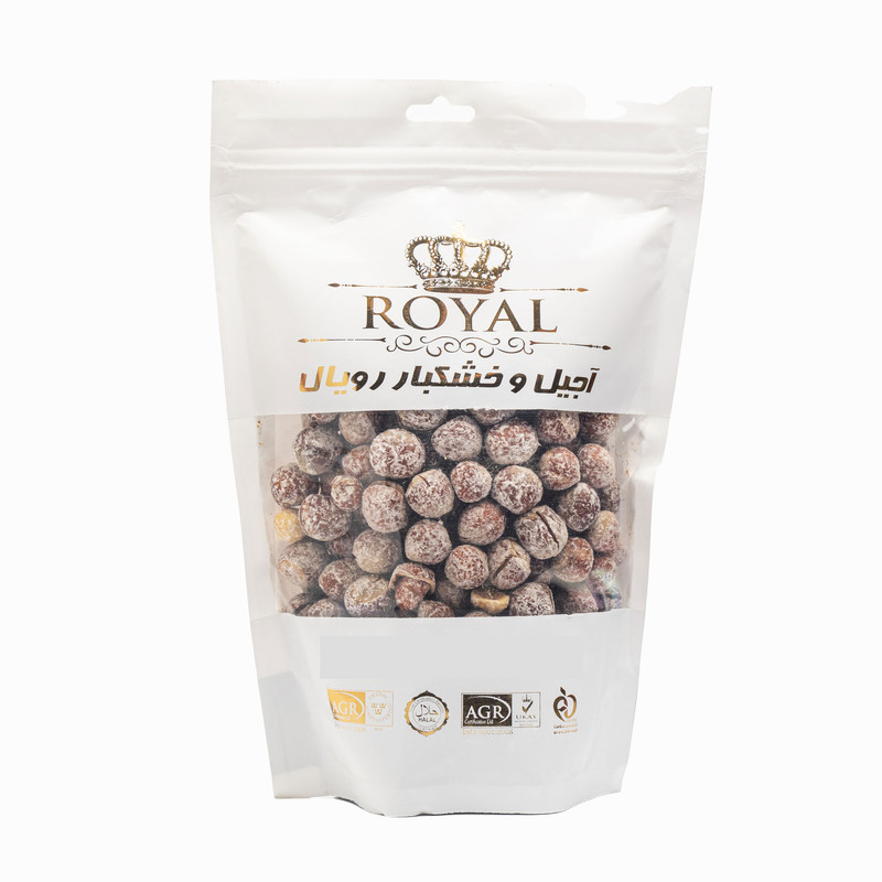 فندق با پوست دوآتشه شور رویال - 250 گرم