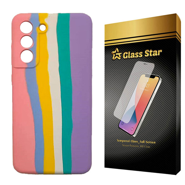 کاور گلس استار طرح آبرنگی مدل Grd14A مناسب برای گوشی موبایل سامسونگ Galaxy S21 FE 5G