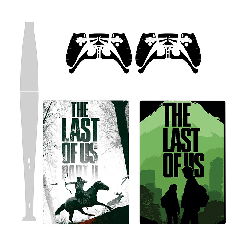 برچسب کنسول بازی پلی استیشن 5 دیجیتال توییجین وموییجین مدل last of us 06 مجموعه 6 عددی