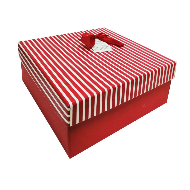 جعبه هدیه مدل راه راه کد 02