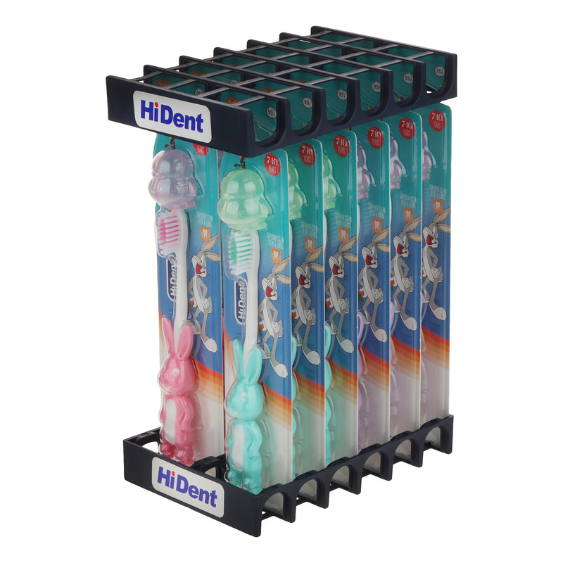 مسواک کودک هایدنت مدل خرگوش کد 952 بسته 12 عددی