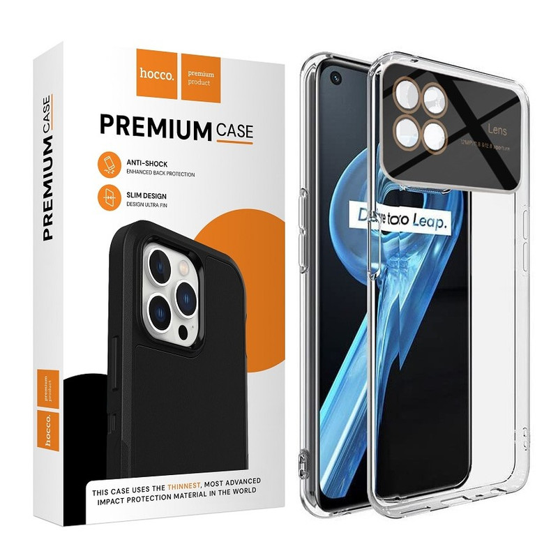 کاور هوکو مدل TPULenz مناسب برای گوشی موبایل ریلمی Narzo 50