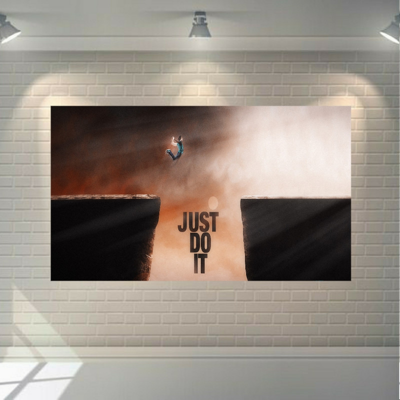 استیکر طرح انگیزش just do it مدل SDA1829