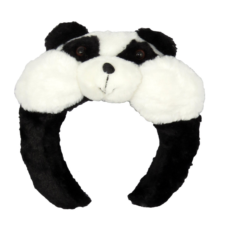 تل مو زنانه مدل عروسکی طرح پاندا کد G_Lnd_481